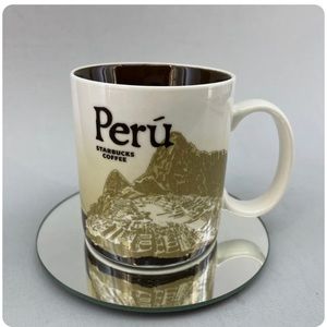 Starbucks Peru Global Icon Collection Coffee Tea Mug Cup 16 oz